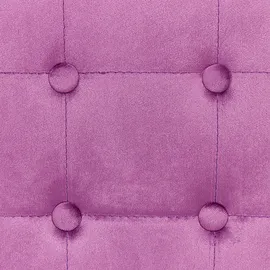 Beliani Pouf Wisconsin Samtstoff 30 x 32 x 30 cm Violett