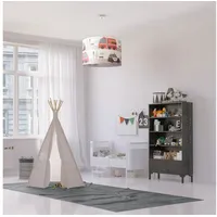 Paco Home Pendelleuchte »Hugo Cabri«, Leuchtmittel E27 Weiß, Design
