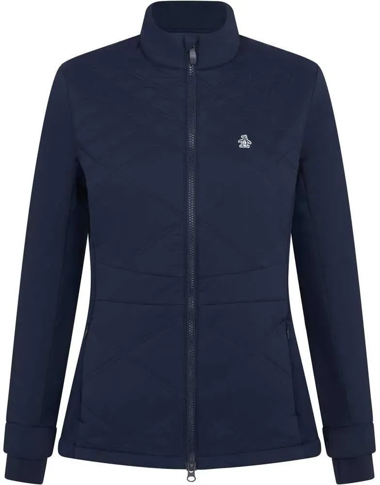 Penguin Insulated Woven Full-Zip Damenjacke Navy - L