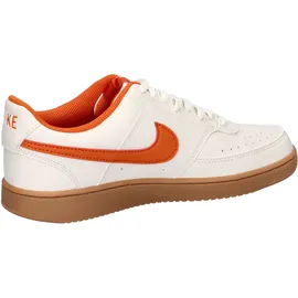 Nike Court Vision Low Herren Sail / Campfire Orange / Gum Medium Brown 44,5