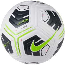 Nike Unisex – Erwachsene Academy-Team Fußball Ball, White/Black/Volt, 4