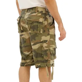 Brandit Textil Urban Legend Shorts grün-beige L