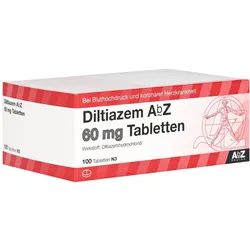 Diltiazem AbZ 60 mg Tabletten 100 St