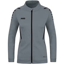 Jako Challenge Polyesterjacke Damen steingrau/schwarz 36