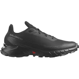Salomon Alphacross 5 Herren Trail-Laufschuhe, Starker Grip, Anhaltender Komfort, Vielseitige Performance, Black, 46 2/3