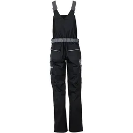Planam Highline Damen Latzhose schwarz/schiefer/zink