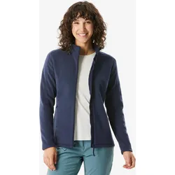 Fleecejacke Damen Wandern - MH500 blau asphaltblau M