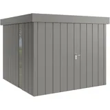 Hörmann Metall-Gerätehaus Juno JFD10 M-Sk 9007) 2-flg F Flachdach