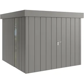 Hörmann Metall-Gerätehaus Juno JFD10 M-Sk 9007) 2-flg F Flachdach
