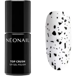 NEONAIL Top Crush Top Coat für die Verwendung mit UV/LED Lampen Farbton Black Gloss 7,2 ml