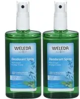 WELEDA Sauge Déodorant Spray 2x100 ml