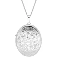 trendor Panzerkette Damen-mit großem 925 Silber silberfarben 60 cm