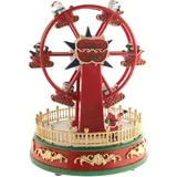 Wellhome Weihnachtsmann-Riesenrad mit Bewegung - Multicolor