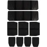 Einhell Kunststofffächer-Set (E-Case-Zubehör, 9 robuste Kunststofffächer, Set E-Case S-F,