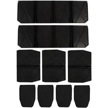 Einhell Kunststofffächer, Set E-Case 9 robuste flexibel einsetzbar, mit Schaumstoffeinlage möglich)