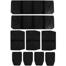 Einhell Kunststofffächer, Set E-Case 9 robuste flexibel einsetzbar, mit Schaumstoffeinlage möglich)