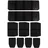 Einhell Kunststofffächer-Set (E-Case-Zubehör, 9 robuste Kunststofffächer, Set E-Case S-F,