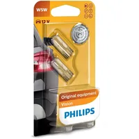 Philips 12961B2 Vision W5W Signallampe, 2er Blister,