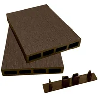WPC Zaunbrett  130H20 geschliffen, 8 Farben Zaunlatten Gartenzaun 130x20x2000 mm