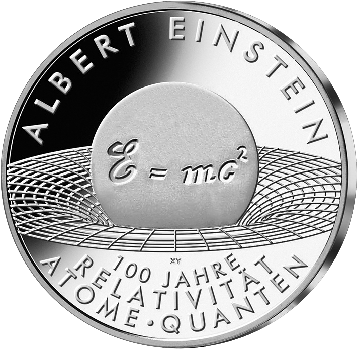 10-Euro-Silber-Gedenkmünze "Albert Einstein"