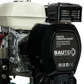 Bautec Airless-Farbsprühgerät G-79 mit Benzinmotor und Kolbenpumpe bis 8,3 l/min