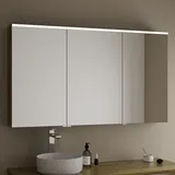 burgbad Eqio Spiegelschrank mit LED-Aufsatzleuchte 140 cm Links