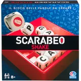 Spin Master Games 6067883 Scarabeo Shake by Editrice Giochi Scrabble Word Travel Board Games for Adults Kids Ages 8 and up