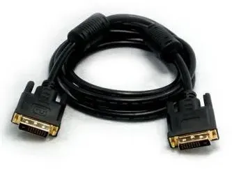 Videokabel DVI (24 1) Stecker - DVI (24 1) Stecker, Dual Link, 10m, vergoldete Stecker, geschirmt, schwarz, SELL