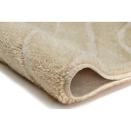 KLEINE WOLKE Badteppich Tram Caramel 100 x 60 cm