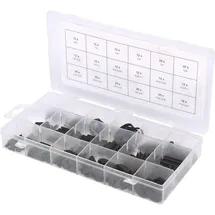 KS Tools Sortiment Spannstift/Seegering/Federkeile/E-Sicherungsring 295-tlg