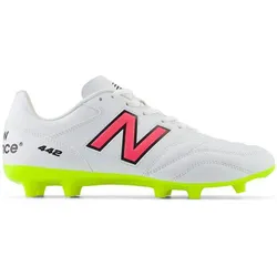NEW BALANCE Herren Fussball-Rasenschuhe 442v2, WHITE (MS43FWH2), 43