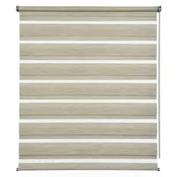 GARDINIA Doppelrollo de luxe 90 x 240 cm braun