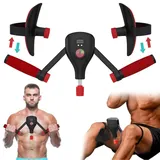 Beckenboden Trainer Kegel, Oberschenkeltrainer Beckenbodentrainer mit LCD Display & Griffen & Sein, 360° Einstellbar Winkel Stärke Beckenboden Trainingsgerät Beinpresse für Männer Damen