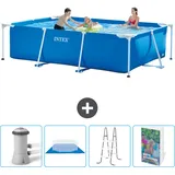 Rechteckiger Frame Pool - 300x200x75 Cm - 5-teilig  Scb122