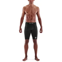 Skins Series-1 Half Tights Herren schwarz S 2022 Laufhosen