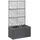 vidaXL Hochbeet mit Rankgitter 58 x 30 x 107 cm Schwarz