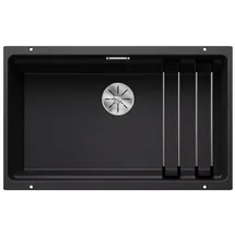Blanco Etagon 700-U schwarz + Handbetätigung + InFino