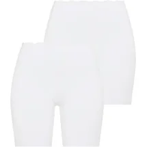 Ysabel Mora Lange Unterhose 2 St. Weiß L