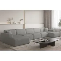 Fun Möbel Wohnlandschaft Sofa U-Form CELES PREMIUM XL in