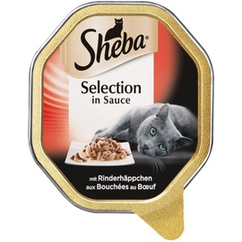 Sheba Selection in Sauce Rinderhäppchen 22 x 85 g