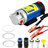 12V 100w Ölabsaugpumpe, Ölabsaugpumpe 12V, Elektrisch Diesel Absaugpumpe, Motoröltransferwechselpumpe 2-3l/Min Ölwechselpumpe Für Motorölwechsel Für Auto Motorrad Boot Und Nutzfahrzeuge