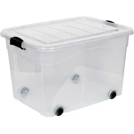 Kreher Technik Aufbewahrungsbox 100 l 1-tlg. transparent