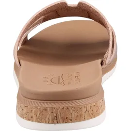 SKECHERS Damen Desert Kiss Low Peak Look Schiebe-Sandalen, Gold, 39 EU