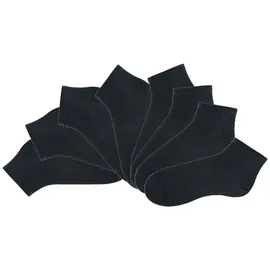 GO IN Kurzsocken 8er Pack Schwarz 43-46