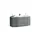 Sconto Waschtischunterschrank 111 x 51,5 x 48 cm Grau