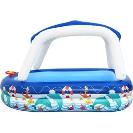 BESTWAY Sea Captain Baby-Pool 213 x 155 x 132 cm (282L)