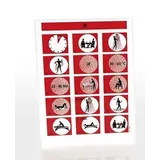 Eliga Baderegeltafel für Infrarotkabine international