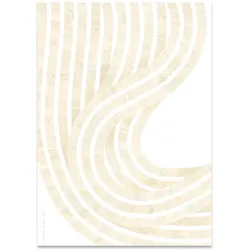 Paper Collective - Entropy Sand 01 Poster, 50 x 70 cm