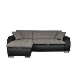 Ecksofa  Aries ¦ grau ¦ Maße (cm): B: 242 H: 88 T: 161