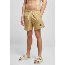 URBAN CLASSICS Badeshorts Block Beige M